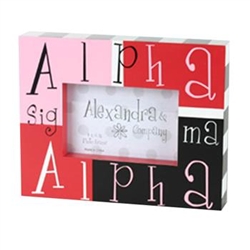 Alpha Sigma Alpha Block Frame