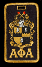 Alpha Phi Alpha Luggage Tag