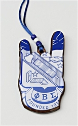 Phi Beta Sigma Handsign Crest Tiki