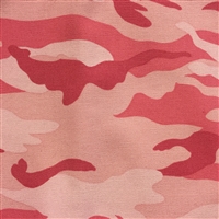 Pink Camo Pattern Greek Letter Apparel