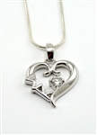 Sigma Kappa Heart Pendant