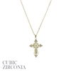 GOLD CROSS NECKLACE