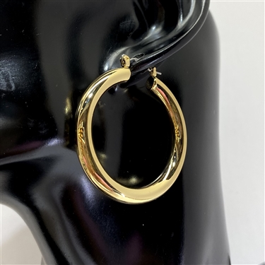 GOLD THIN HOOP