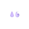 PURPLE TEAR DROP EARRING