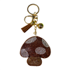 BROWN MUSHROOM KEYCHAIN