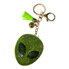 GREEN ALIEN KEYCHAIN