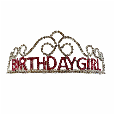 SILVER BIRTHDAY GIRL TIARA