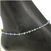 LAVANDER ANKLET