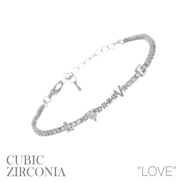 SILVER LOVE BRACELET