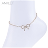 GOLD BOW ANKLET