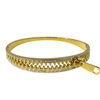 GOLD ZIPPER BRACELET