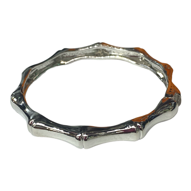 SILVER BAMBOO BRACELET