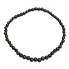 BLACK BEADED BRACELET