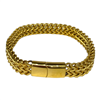 GOLD SNAKE MENâ€™S BRACELET