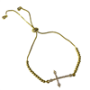 GOLD CROSS BRACELET