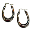 SILVER THIN HOOPS