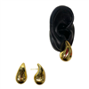 GOLD SMALL TEAR DROP EARRING