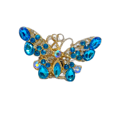 BLUE BUTTERFLY KEYCHAIN