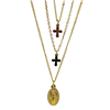 GOLD VIRGIN MARY NECKLACE