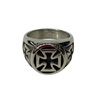 CROSS STAINLESS STEEL RING