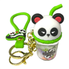 GREEN PANDA KEYCHAIN