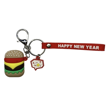 HAMBURGER KEYCHAIN