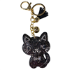 GRAY CAT KEYCHAIN ANIMAIL