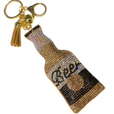 BEER BOTTLE CUP KEYCHAIN