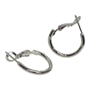 SILVER SMALL HOOPS