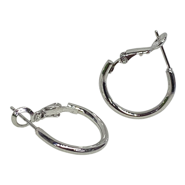 SILVER SMALL HOOPS