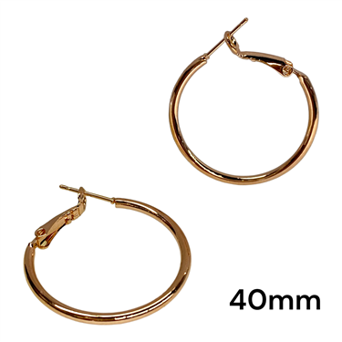 ROSEGOLD THIN HOOP