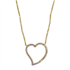 GOLD HEART NECKLACE