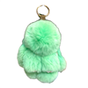 LIME GREEN BUNNY KEYCHAIN