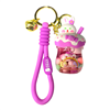 PURPLE BUNNY KEYCHAIN