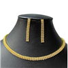 GOLD RHINESTONE CHOKER