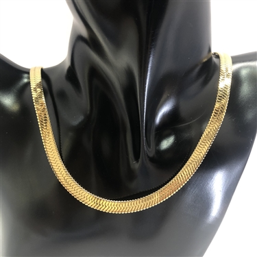 GOLD SNAKE NECKLACE