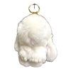 WHITE BUNNY KEYCHAIN