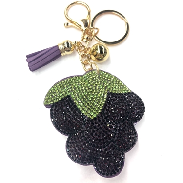 blueberry keychain