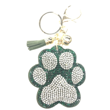 cat paw keychain