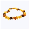 The Amber Monkey Baltic Amber 21-22 inch Necklace - Multi Knots