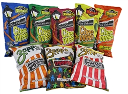 Elmer's CheeWees and Zapps Potato Chips