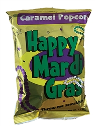 Elmer's snacks in small bags for Mardi Gras