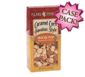 Hawaiian Style Mochi Pop Caramel Corn 2.5 oz. Box