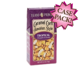 Caramel Corn Hawaiian Style Tropical 2.5 oz. Box