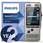 Philips DPM7200/02 Digital PocketMemo with SpeechExec Standard v.11 2 Year License