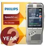 Philips DPM8200/02 Digital PocketMemo with SpeechExec Pro Dictate V11 2 Year License