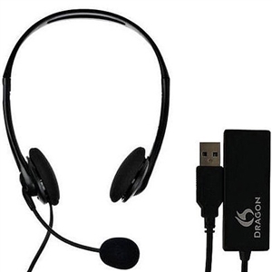 Dragon USB Speech Recognition Headset