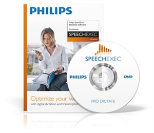 Philips LFH4400/01 SpeechExec Pro Dictate including Speech Recognition Interface License.