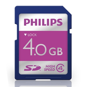 Philips LFH9004 4GB Secure Digital Card