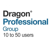 Dragon Professional Group 15 Volume License 10 - 50 Users